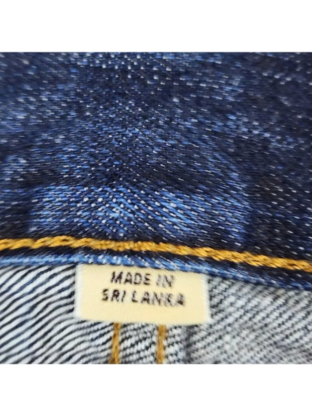 J Crew Jeans Men 36x31 484 Blue Slim Straight Leg Denim